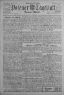 Posener Tageblatt (Posener Warte) 1924.02.14 Jg.63 Nr37