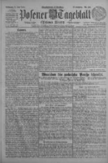 Posener Tageblatt (Posener Warte) 1924.06.25 Jg.63 Nr143