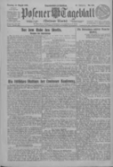 Posener Tageblatt (Posener Warte) 1924.08.17 Jg.63 Nr188