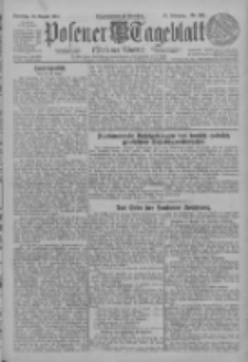 Posener Tageblatt (Posener Warte) 1924.08.19 Jg.63 Nr189