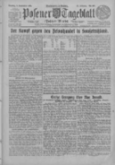Posener Tageblatt (Posener Warte) 1924.09.09 Jg.63 Nr207