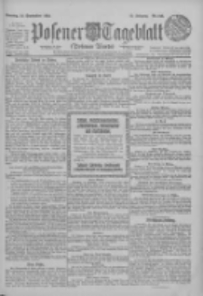 Posener Tageblatt (Posener Warte) 1924.09.21 Jg.63 Nr218
