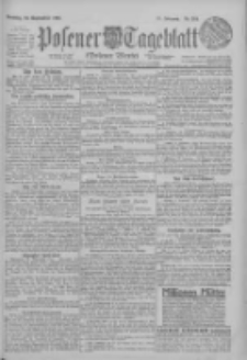 Posener Tageblatt (Posener Warte) 1924.09.23 Jg.23 Nr219