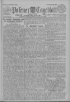 Posener Tageblatt (Posener Warte) 1924.11.09 Jg.63 Nr259