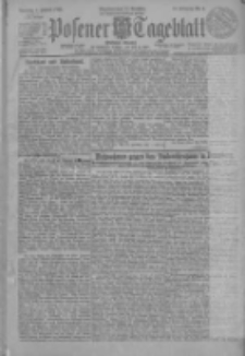 Posener Tageblatt (Posener Warte) 1925.01.04 Jg.64 Nr3