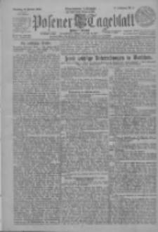 Posener Tageblatt (Posener Warte) 1925.01.06 Jg.64 Nr4