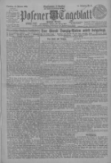 Posener Tageblatt (Posener Warte) 1925.01.13 Jg.64 Nr9