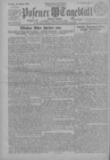 Posener Tageblatt (Posener Warte) 1925.01.18 Jg.64 Nr14