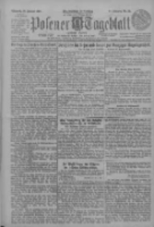 Posener Tageblatt (Posener Warte) 1925.01.28 Jg.64 Nr22