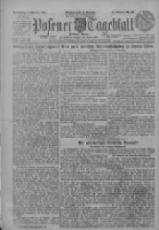 Posener Tageblatt (Posener Warte) 1925.02.05 Jg.64 Nr29
