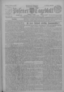 Posener Tageblatt (Posener Warte) 1925.02.06 Jg.64 Nr30