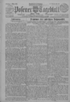 Posener Tageblatt (Posener Warte) 1925.03.01 Jg.64 Nr50