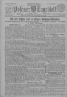 Posener Tageblatt (Posener Warte) 1925.03.03 Jg.64 Nr51