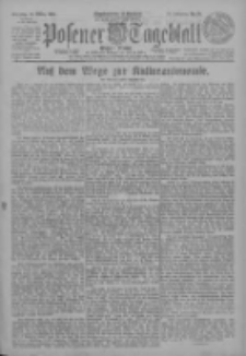 Posener Tageblatt (Posener Warte) 1925.03.15 Jg.64 Nr62