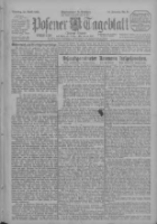 Posener Tageblatt (Posener Warte) 1925.04.21 Jg.64 Nr91