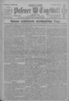 Posener Tageblatt (Posener Warte) 1925.04.29 Jg.64 Nr98