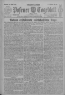 Posener Tageblatt (Posener Warte) 1925.04.29 Jg.64 Nr98
