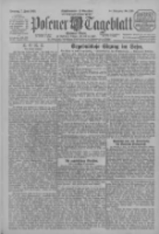 Posener Tageblatt (Posener Warte) 1925.06.07 Jg.64 Nr130