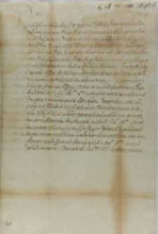 List cesarza Rudolfa II do króla Zygmunta III, Praga 27.02.1597