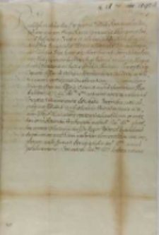 List cesarza Rudolfa II do króla Zygmunta III, Praga 27.02.1597