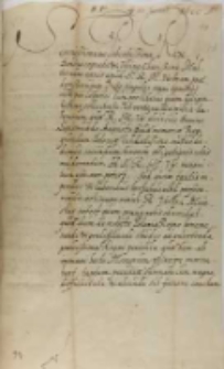 List Barnima X, księcia szczecińskiego i pomorskiego, do króla Zygmunta III, Szczecin 23.01.1600