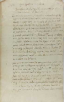 Kopia poselstwa kurlandzkiego, Korczyn 30.12.1600