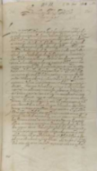List Gdańszczan do kr&oacute;la Zygmunta III, 23.06.1601