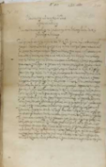 List Jana Firleia podskarbiego koronnego do króla Zygmunta III, Lublin 01.07.1601