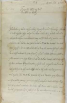 List Stanisława Kostki do króla Zygmunta III, Malbork 15.07.1601