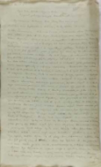 Kopia listu Stanisława Karnkowskiego arcybiskupa gnieźnieńskiego do kr&oacute;la Zygmunta III, Łowicz 18.02.1602