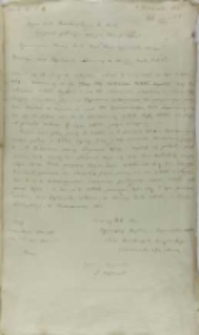 Kopia listu Stanisława Karnkowskiego arcybiskupa gnieźnieńskiego do kr&oacute;la Zygmunta III, Łowicz 04.10.1601