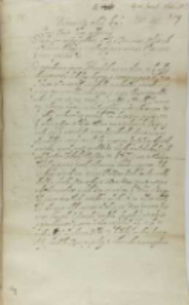 List Mikołaja Działyńskiego wojewody chełmińskiego do króla Zygmunta III, Bratian 24.01.1602