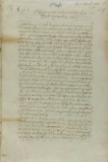 List Stanisława Golskiego do króla Zygmunta III, Bar 26.02.1602