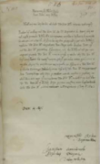 List Stanisława Karnkowskiego arcybiskupa gnieźnieńskiego do króla Zygmunta III, Grzegorzewo 09.06.1602