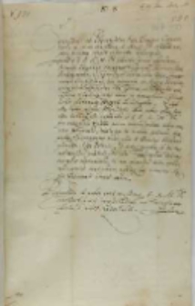 List Barnima X, księcia szczecińskiego i pomorskiego, do króla Zygmunta III, Szczecin 29.06.1602