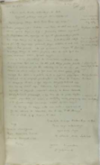 Kopia listu Marka Sobieskiego wojewody lubelskiego do kr&oacute;la, Skała 09.08.1602