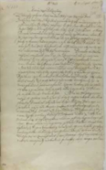 List Jana Firleia do kr&oacute;la Zygmunta III, Markusz&oacute;w 22.08.1602