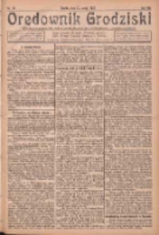 Orędownik Grodziski: niezależne pismo dla rodzin polskich powiatu grodziskiego i nowotomyskiego : organ centralny dla miast: Grodziska, Opalenicy, Buku, Nowego Tomyśla, Zbaszynia i Lw&oacute;wka 1926.02.20 R.8 Nr15