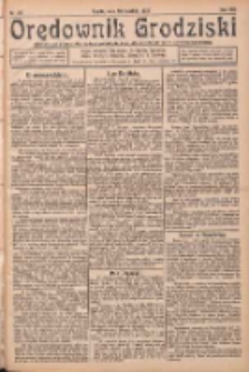 Orędownik Grodziski: niezależne pismo dla rodzin polskich powiatu grodziskiego i nowotomyskiego : organ centralny dla miast: Grodziska, Opalenicy, Buku, Nowego Tomyśla, Zbaszynia i Lw&oacute;wka 1926.04.10 R.8 Nr29