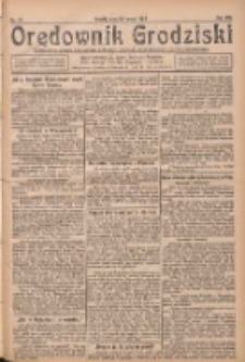 Orędownik Grodziski: niezależne pismo dla rodzin polskich powiatu grodziskiego i nowotomyskiego : organ centralny dla miast: Grodziska, Opalenicy, Buku, Nowego Tomyśla, Zbaszynia i Lw&oacute;wka 1926.05.22 R.8 Nr41