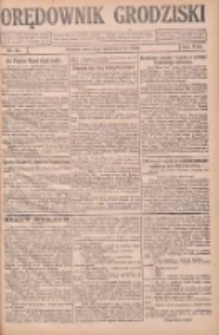Orędownik Grodziski: niezależne pismo dla rodzin polskich powiatu grodziskiego i nowotomyskiego : organ centralny dla miast: Grodziska, Opalenicy, Buku, Nowego Tomyśla, Zbaszynia i Lw&oacute;wka 1926.10.09 R.8 Nr81