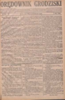 Orędownik Grodziski: niezależne pismo dla rodzin polskich powiatu grodziskiego i nowotomyskiego : organ centralny dla miast: Grodziska, Opalenicy, Buku, Nowego Tomyśla, Zbaszynia i Lw&oacute;wka 1926.10.20 R.8 Nr84