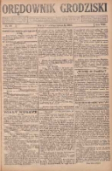 Orędownik Grodziski: niezależne pismo dla rodzin polskich powiatu grodziskiego i nowotomyskiego : organ centralny dla miast: Grodziska, Opalenicy, Buku, Nowego Tomyśla, Zbaszynia i Lw&oacute;wka 1926.11.10 R.8 Nr90