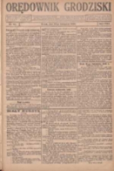 Orędownik Grodziski: niezależne pismo dla rodzin polskich powiatu grodziskiego i nowotomyskiego : organ centralny dla miast: Grodziska, Opalenicy, Buku, Nowego Tomyśla, Zbaszynia i Lw&oacute;wka 1926.11.17 R.8 Nr92