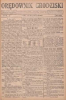 Orędownik Grodziski: niezależne pismo dla rodzin polskich powiatu grodziskiego i nowotomyskiego : organ centralny dla miast: Grodziska, Opalenicy, Buku, Nowego Tomyśla, Zbaszynia i Lw&oacute;wka 1926.11.27 R.8 Nr95