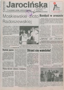 Gazeta Jarocińska 1998.07.24 Nr30(408)