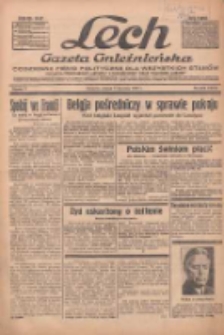 Lech.Gazeta Gnieźnieńska: codzienne pismo polityczne dla wszystkich stan&oacute;w. Dodatki: tygodniowy "Lechita" i powieściowy oraz dwutygodnik "Leszek" 1936.01.03 R.36 Nr2