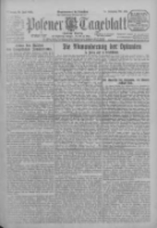 Posener Tageblatt (Posener Warte) 1925.07.29 Jg.64 Nr172