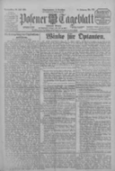 Posener Tageblatt (Posener Warte) 1925.07.30 Jg.64 Nr173