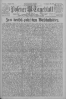Posener Tageblatt (Posener Warte) 1925.08.02 Jg.64 Nr176